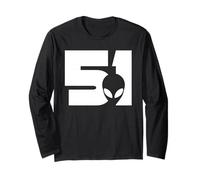 Zone 51 Alien Lover UFO Hunter Extraterrestre Manche Longue