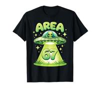 Zone 67 UFO Alien Funny Six Seven Gen Alpha Slang Kids T-Shirt