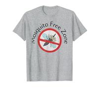 Zone Anti-moustiques T-Shirt, Homme, Gris Chiné, XL