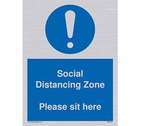 Zone de distanciation sociale.
