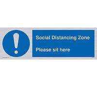 Zone de distanciation sociale.