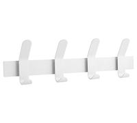 ZONE DENMARK 10582 Patère à 4 crochets en métal Blanc