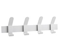 Zone Denmark Patère A-Rack 331833 – Crochet à vêtements acier Gris 4 crochets 400×110×50 mm