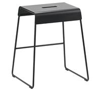 ZONE DENMARK A-Stool Outdoor Tabouret 38,5 x 34 x 45 cm Noir
