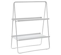 ZONE DENMARK A-Table Étagère en métal Gris Souple 53 x 29 x 75 cm