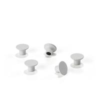 Zone Denmark Aimant A-Magnet soft grey. lot de 5