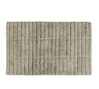 Zone Denmark Badematte Tiles, Badteppich, Badvorleger, Duschvorleger, Baumwolle, Eucalyptus Green, 80 x 50 cm, 13540