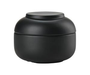 Zone Denmark Bocal avec couvercle Sensu Ø10.5x7.5 cm Black