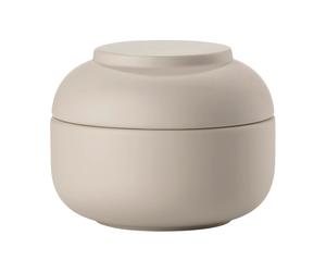 Zone Denmark Bocal avec couvercle Sensu Ø10.5x7.5 cm Sand