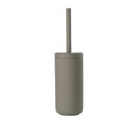 Zone Denmark - Brosse Toilettes WC Ume - 10 x 38,7 cm - Grés - Design Japonais ÉLéGant - Coupe Interne pour Drainage ́- Taupe