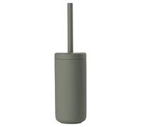 Zone Denmark - Brosse Toilettes WC Ume - 10 x 38,7 cm - Grés - Design Japonais ÉLéGant - Coupe Interne pour Drainage ́- Vert Olive