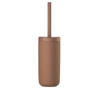 Zone Denmark - Brosse Toilettes WC Ume - 10 x 38,7 cm - Grés - Design Japonais ÉLéGant - Coupe Interne pour Drainage ́- Ocre Brun