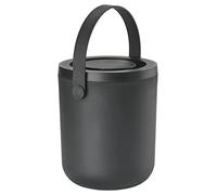 ZONE DENMARK Circular Bio Poubelle, diamètre 16 cm, hauteur 19,5 cm, 3 litres, noir