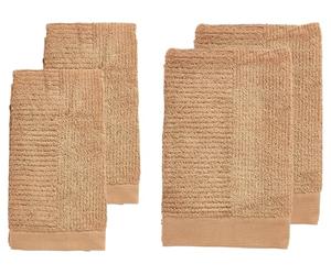 ZONE DENMARK Classic Serviette 4 pces Mandarine