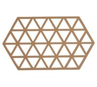 Zone Denmark - Dessous De Plat Triangle en Silicone - Design GéoméTrique Moderne - Résistant À 250°C - Lave-Vaisselle - Dimensions 24 x 14 x 0,9 cm - Terracotta