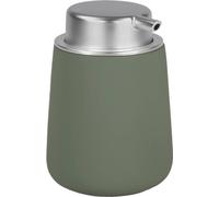 Zone Denmark Distributeur de savon céramique mat salle de bain cuisine "Nova" Soft Touch olive green