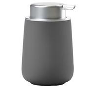 Zone Denmark Distributeur de savon Nova 0,25 L porcelaine grise design danois 8 x 11,5 cm acier