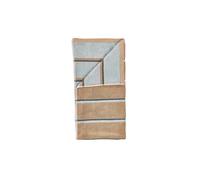 ZONE DENMARK Drap de douche SAUNA 70x140cm Camel/Bleu Glace/Vert Olive camel