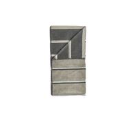 ZONE DENMARK Drap de douche SAUNA 70x140cm Eucalyptus/Olive Green /Soft Grey vert clair