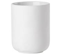 Zone Denmark – Gobelet porte-brosse à dents Ume – Grès D8,3cm H10,3 cm – Design minimaliste – Blanc