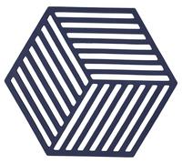 Zone Denmark Hexagon Dessous-de-Plat 16 x 14 x 0,9 cm Minuit