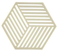 Zone Denmark - Dessous De Plat Hexagon en Silicone - Design GéoméTrique Moderne - Résistant À 250°C - Lave-Vaisselle - Dimensions 16 x 14 x 0,9 cm - Poire