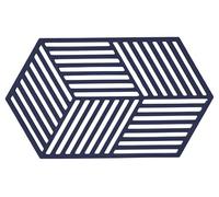 Zone Denmark Hexagon Dessous-de-Plat 24 x 14 x 0,9 cm Minuit