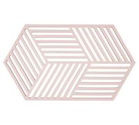 Zone Denmark Hexagon Dessous-de-Plat 24 x 14 x 0,9 cm Rose