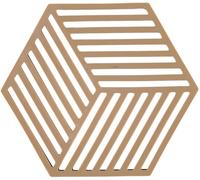 Zone Denmark Hexagon support de cuisine 16x14x cm marron 24347