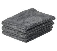 Lot de 3 lavettes en coton Anthracite Zone Denmark