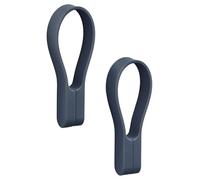 ZONE DENMARK - Loop Magnet - lot de 2 sangles magnétiques - porte-torchons, porte-serviettes en silicone & aimants puissants - accroche sur tout - facile à̀ installer et retirer - Bleu Roi