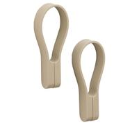 ZONE DENMARK - Loop Magnet - lot de 2 sangles magnétiques - porte-torchons, porte-serviettes en silicone & aimants puissants - accroche sur tout - facile à̀ installer et retirer - Camel