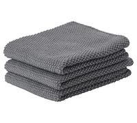 ZONE DENMARK Lot de 3 torchons de Cuisine Gris