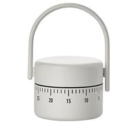 Zone Denmark Minuteur de Cuisine Simple en métal Gris Chaud