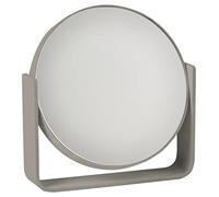ZONE DENMARK - Miroir de Table Ume - Grossissement 5X - Pivote - IDÉal pour Maquillage & Epilation - Taupe