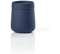 ZONE DENMARK Nova One Boîte de rangement en céramique avec couvercle pour ranger les ustensiles de salle de bain tels que les cotons-tiges et cotons-tiges, diamètre 8,4 cm, hauteur 8,6 cm, capacité