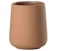 Zone Denmark Nova One Gobelet pour Brosse à Dents, gobelet pour Brosse à Dents en céramique avec revêtement Soft Touch, diamètre 8 cm, Hauteur 10 cm, Mandarine