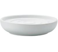 Zone Denmark – Porte-savon en porcelaine Nova – revêtement Soft Touch – Ø 11 cm – H 2,5 cm – Blanc