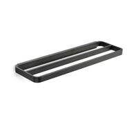 Zone Denmark Porte-serviettes Rim double 44 x 12,5 x 2,5 cm Noir