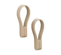 Zone Denmark Porte-serviettes magnétique Loop. Lot de 2 Camel