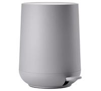 ZONE DENMARK - Poubelle Salle de Bain Nova - 3L - Design Scandinave - Plastique ABS Doux Au Toucher - Poubelle Cuisine Élégante H23cm D20,5cm - Gull Gris