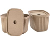 Zone Denmark Pulp récipient de salle de bain marron 31766