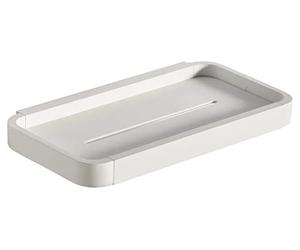 ZONE DENMARK Rim Étagère de douche Blanc 22 x 11,4 x 2 cm