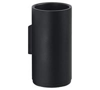 ZONE DENMARK Rim Gobelet pour Brosse à dent Mural, Dia 7 x 13,6 cm, Noir