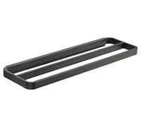 Zone Denmark Rim Porte-Serviette Double, 44 x 12,5 x 2,5 cm, Noir