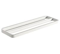 Zone Denmark Rim Porte-Serviettes Double Blanc 44 x 12,5 x 2,5 cm