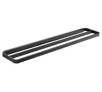 Zone Denmark Rim Porte-Serviettes Double Noir 70 x 12,5 x 2,5 cm