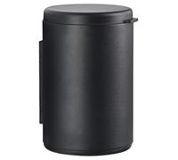 ZONE DENMARK Rim poubelle, poubelle cosmétique murale, 3,3 litres, noir
