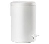 ZONE DENMARK Rim poubelle, poubelle cosmétique pour la salle de bain, 3 litres, blanc