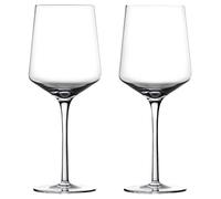 Set de 2 verres à vin rouge ROCKS 40cl en cristal sans plomb Transparent Zone Denmark